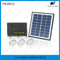 Flexible Solar Panel LED Lights Home with 11V 4W Solar Panel and USB Phone Charger